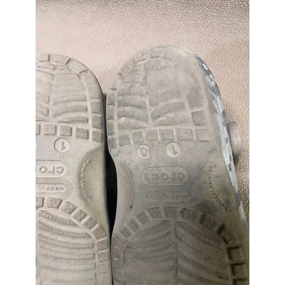 Crocs Classic Clog US Army Strong Digital Camo Gre Military Shoes Kids M1 W3